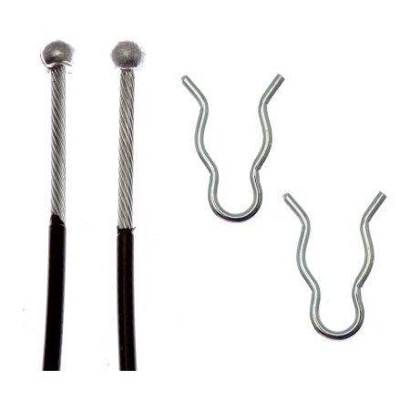 Raybestos Element3 Parking Brake Cable - Brakes, BC97417 BC97417